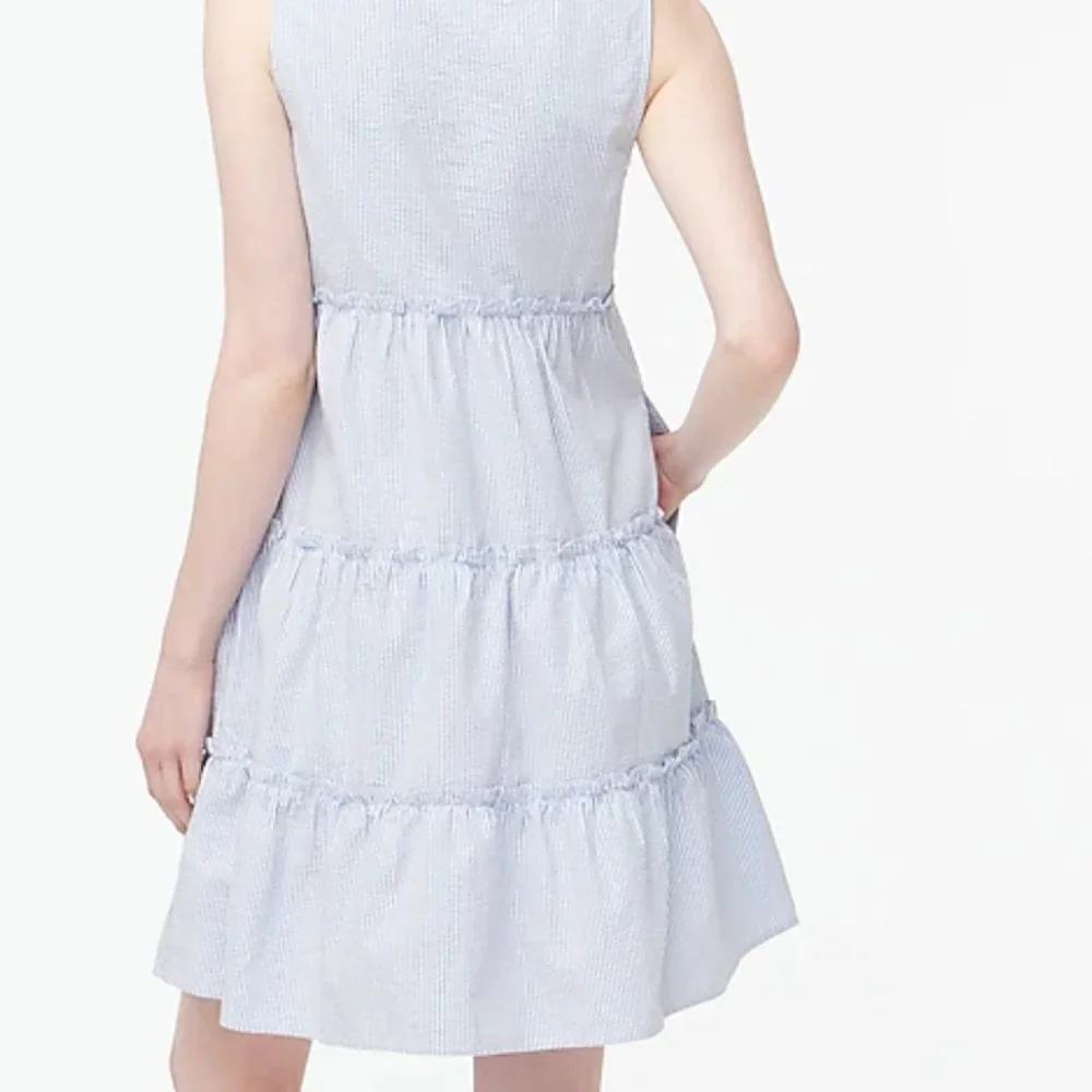 J. Crew Seersucker Dress - new! never worn. - Picture 2 of 4
